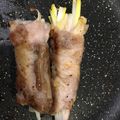 クックC2GECR☆'s cooksnap of when they made 豚肉のチーズ＆ネギ巻き.