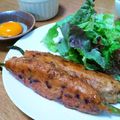 ☆ながみゆ☆'s cooksnap of when they made まるごとアスパラガスの甘辛つくね.