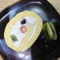 まいキキ's cooksnap of when they made しっとり、ふわんなロールケーキ生地.