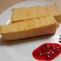 papom816's cooksnap of when they made 豆乳と米粉のチーズケーキ⭐.