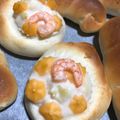 Sa〜ちゃん's cooksnap of when they made ＊冷凍グラタンでグラタンパン＊.
