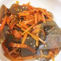 モココ★三児の母's cooksnap of when they made 人参とこんにゃくのきんぴら.
