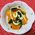 ＊れいぴん＊'s cooksnap of when they made かぼちゃのマヨチーズカップ★.