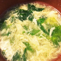 Taikou’s's cooksnap of when they made レタスと玉子のかき玉汁風スープ.