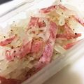 ☆はあ☆'s cooksnap of when they made 大根とサラミソーセージのサラダ.