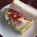ロシアン's cooksnap of when they made 私的ヒット☆ポテトチップスサンドイッチ.