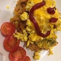 ルナＰボール's cooksnap of when they made 卵2コでもふわとろ！バジル香るオムライス.