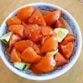antkishi's cooksnap of when they made 簡単!トマトときゅうりの中華サラダ.