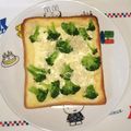 ＊coron＊'s cooksnap of when they made シラスとブロッコリーのマヨトースト.