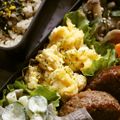 ガメコ's cooksnap of when they made お弁当に簡単チーズ入りスクランブルエッグ.