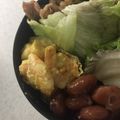 ちゃとにも's cooksnap of when they made お弁当にも簡単海老マヨのカレー風味.
