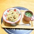 komutatata's cooksnap of when they made ランチにも♪卵1個のきのこあんかけ丼.