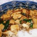 クック6DDPP8☆'s cooksnap of when they made 簡単♪アレンジ中華☆黒ごまニラ麻婆豆腐.