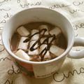 いお。's cooksnap of when they made ホットチョコレートバナナミルク.