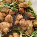 yorei's cooksnap of when they made さっぱりでも食べごたえ満点！鶏肉南蛮漬け.