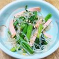 みぽぴぽ's cooksnap of when they made ホウレンソウと春雨の中華和え.