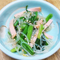 みぽぴぽ's cooksnap of when they made ホウレンソウと春雨の中華和え.