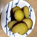 ミニゆか太郎's cooksnap of when they made さつまいも＊はちみつレモン煮.