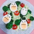 FukumOm's cooksnap of when they made 簡単キャラごはん☆トトロのデコそうめん☆.