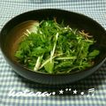 こたらパッド's cooksnap of when they made ヘルシーサラダ！たっぷり水菜.