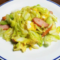 ☆とらねこトラちゃん's cooksnap of when they made 簡単で節約♪キャベツとソーセージの卵炒め.