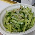 まぁ907's cooksnap of when they made 和えるだけ！きゅうりとじゃこのごま油和え.