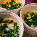 ひろ0331's cooksnap of when they made プチッと鍋で簡単レンジ茶碗蒸し★調理実習.