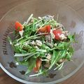 Yukakix3's cooksnap of when they made ワンボウル♪さば缶のレタス･トマト和え☆.