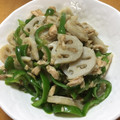 赤蜻蛉's cooksnap of when they made 簡単10分もう一品☆ツナ蓮根ピーマン炒め.