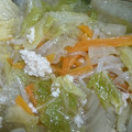 おまめ115's cooksnap of when they made 簡単！鶏挽き肉と白菜もやし中華スープ。.