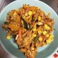 にこりん0214's cooksnap of when they made ツナと春雨のカレー炒め.