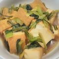 マガリコ's cooksnap of when they made ♡小松菜と厚揚げ豆腐の煮物♡.
