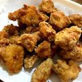 Nilmini's cooksnap of when they made 唐揚げ！ 完璧！極めはコーンスターチ！.