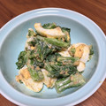 sava1125's cooksnap of when they made 菜の花とゆでたまごのゴママヨサラダ.