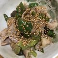 hykumi's cooksnap of when they made ご飯に合う☆豚肉となすの味噌炒め.