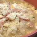 JathMinty's cooksnap of when they made スペイン風にんにくスープ塩らーめん.