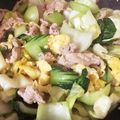 クックヌッコ☆'s cooksnap of when they made 卵入り☆豚とチンゲン菜の中華風炒め.