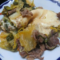 み～と's cooksnap of when they made すき焼きのタレで★牛肉、白菜の卵煮丼.