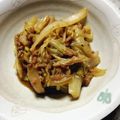 アレイだぞ！'s cooksnap of when they made ゴハンすすむ！甘辛白菜とひき肉の炒め.