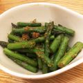 ストックポート's cooksnap of when they made お箸がとまらない♪アスパラの胡麻和え.