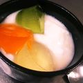choco831's cooksnap of when they made ヨーグルトのゼリー添え★.