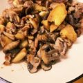 neko先生's cooksnap of when they made さつま芋と豚バラの甘辛ガーリック炒め.