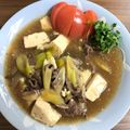 MEGU☆M's cooksnap of when they made 肉豆腐♪とろ～り生姜あんかけ.