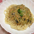 ぽぽきゅ's cooksnap of when they made 再現 ﾛｼｱﾝ佐藤さんの納豆ﾊﾟｽﾀ.