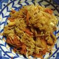 pinkpot's cooksnap of when they made 電子レンジで切り干し大根と鶏肉の煮物.