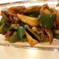 Snocks's cooksnap of when they made ★なすの甘辛ケチャップ炒め★お弁当に！.