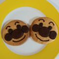 こまちゅん2367☆'s cooksnap of when they made サクサクっモノトーン大人アンパンマン♡.