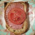 inLondon's cooksnap of when they made ハムとトマトのチーズトースト.