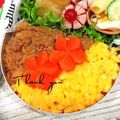 ♡мiчаⅵ♡⋆'s cooksnap of when they made (｡･ω･)σ お弁当に「ツナそぼろ」.