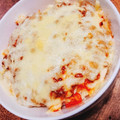 あず（＃’ｖ’）'s cooksnap of when they made *焼くだけ簡単☆納豆とキムチのドリア風*.